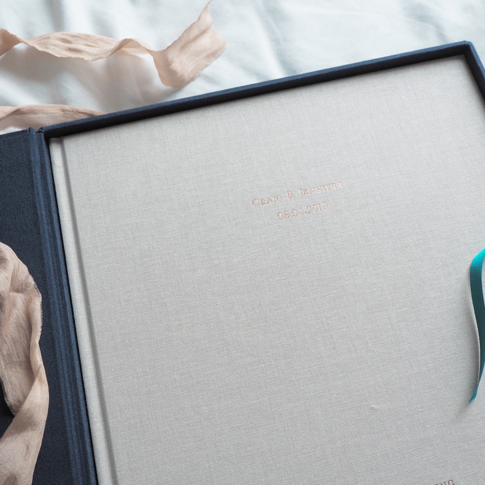 Rosemood fabric photo book