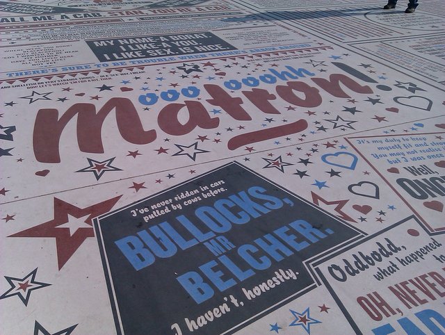 Blackpool Comedy Carpet