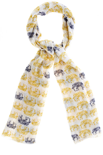 Elephant scarf