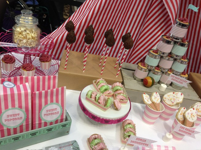 Carnival dessert table