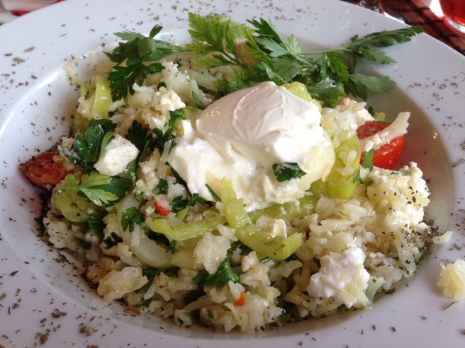 Greek risotto