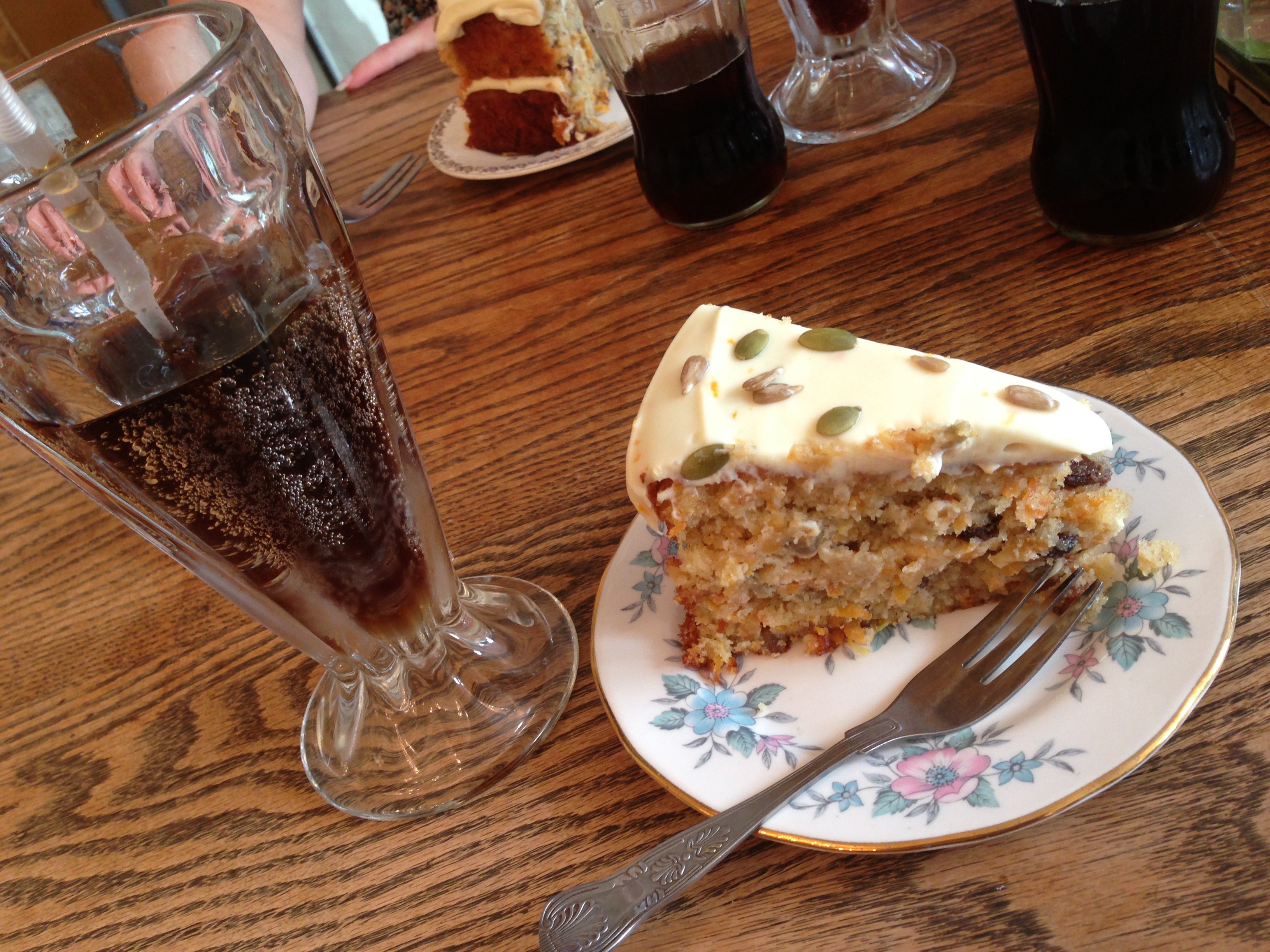 Carrot and courgette cake