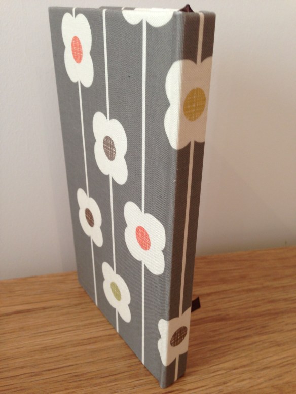 Orla Kiely linen address book