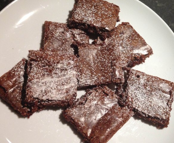 Home made brownies