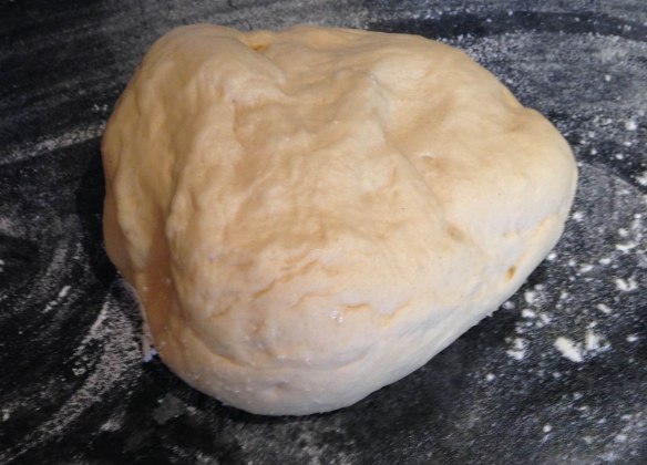 Enriched dough proved