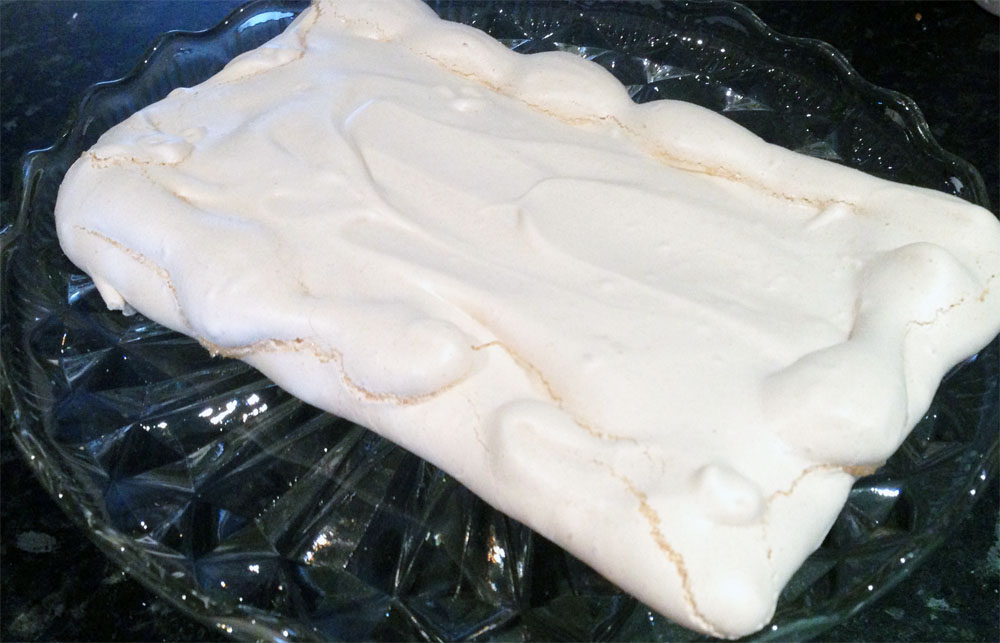 Baked Meringue
