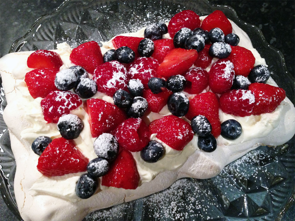 Summer Berry Pavlova Recipe