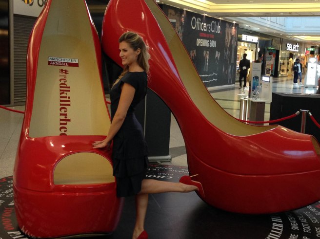 Arndale red killer heels