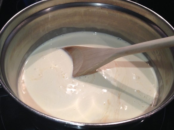 warm milk