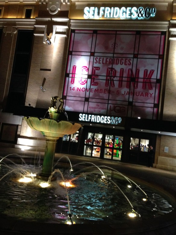 Selfridges ice rink