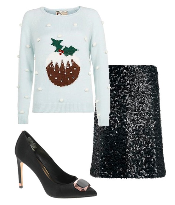 Christmas jumper outfit