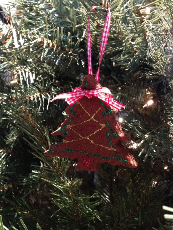 homemade tree ornament