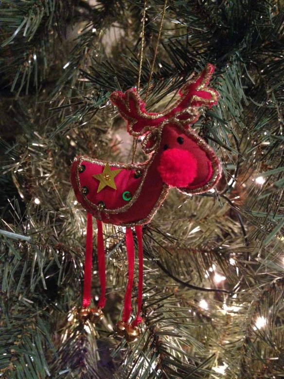 reindeer tree decoration