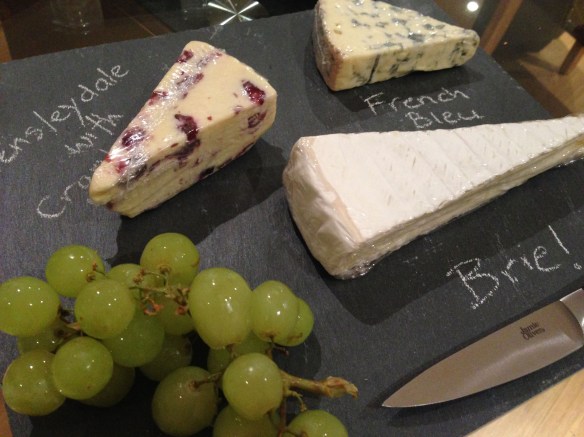 Chalk board cheese board
