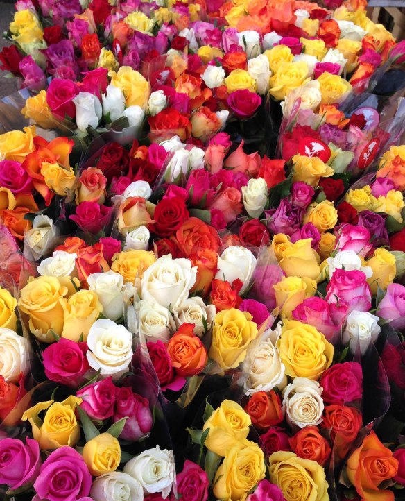 London flower market