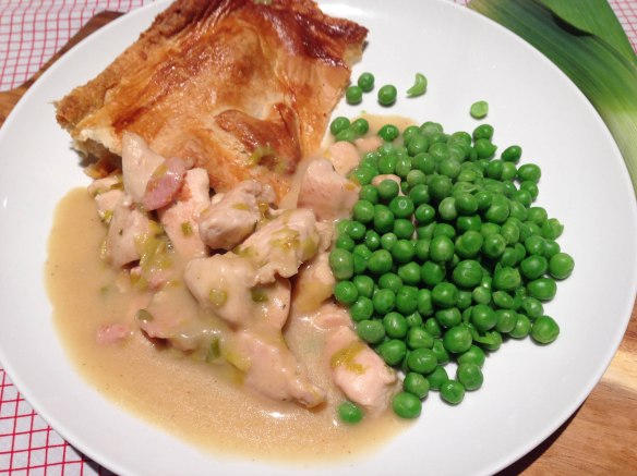 recipe chicken and leek pie