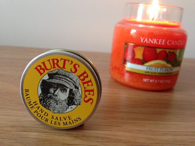 Burts Bees hand salve