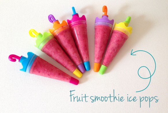 DIY fruit popsicles