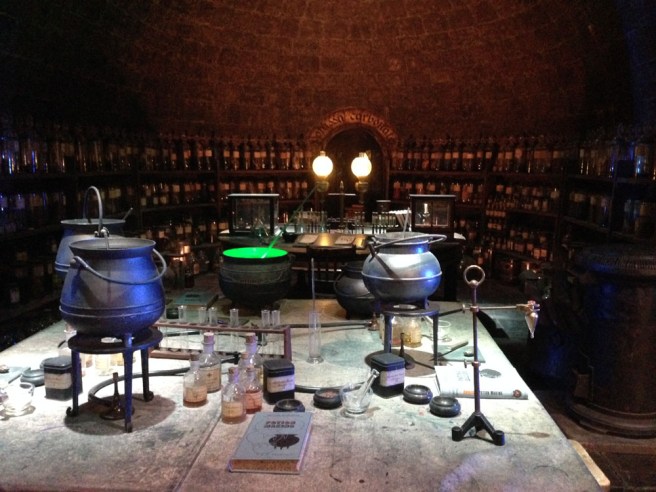 Harry Potter potions classroom