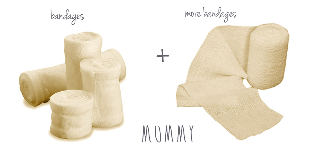 halloween MUMMY costume diy