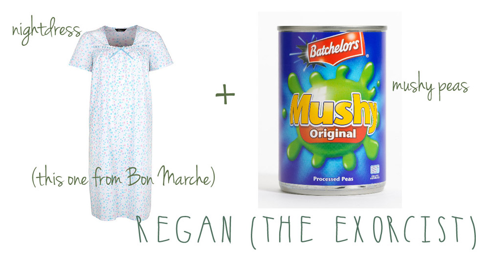 diy exorcist costume