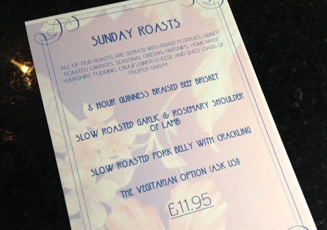 Manchester Sunday Roasts