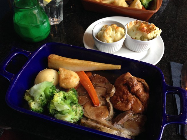 Roast dinner Manchester Blue Pig