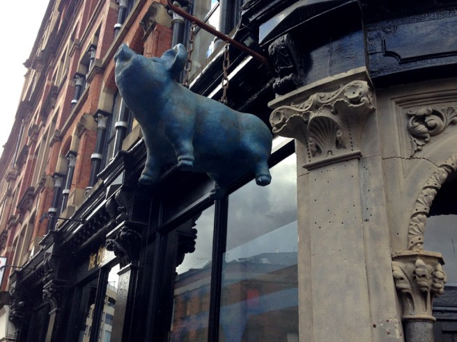 Blue pig manchester