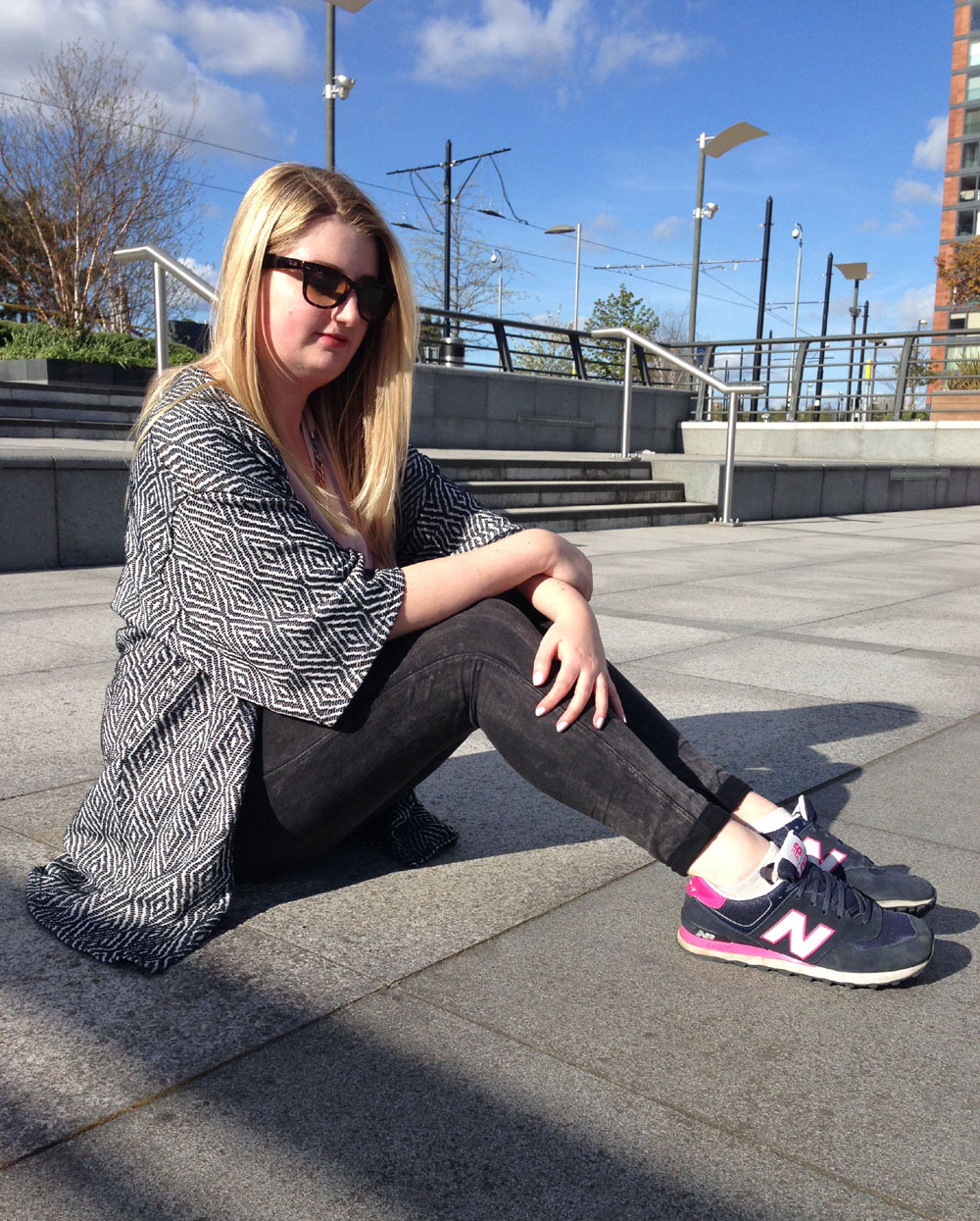 statement spring cardigan