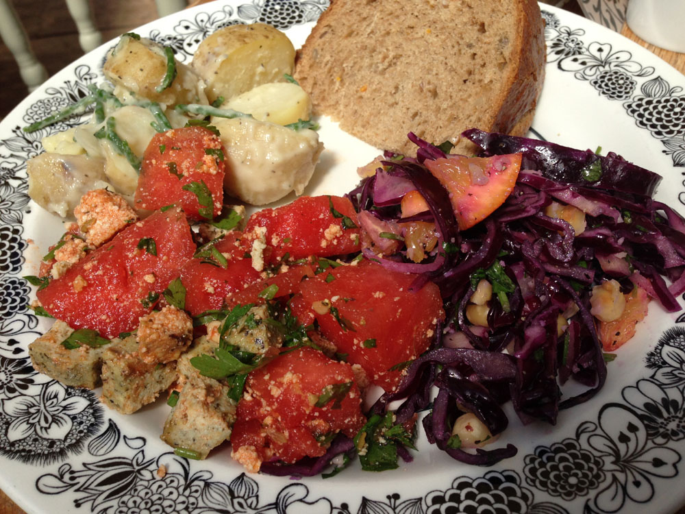 Salad from Oak Street Cafe