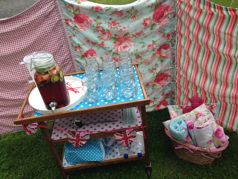 Vintage garden party and Pimms