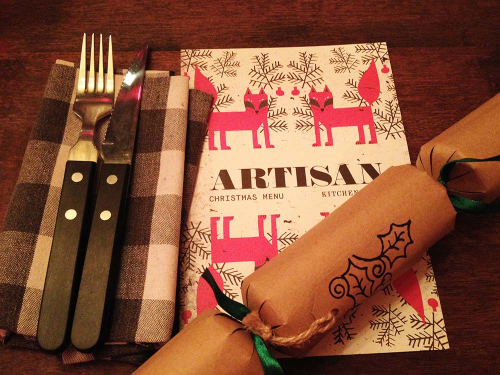 Artisan Manchester Christmas menu