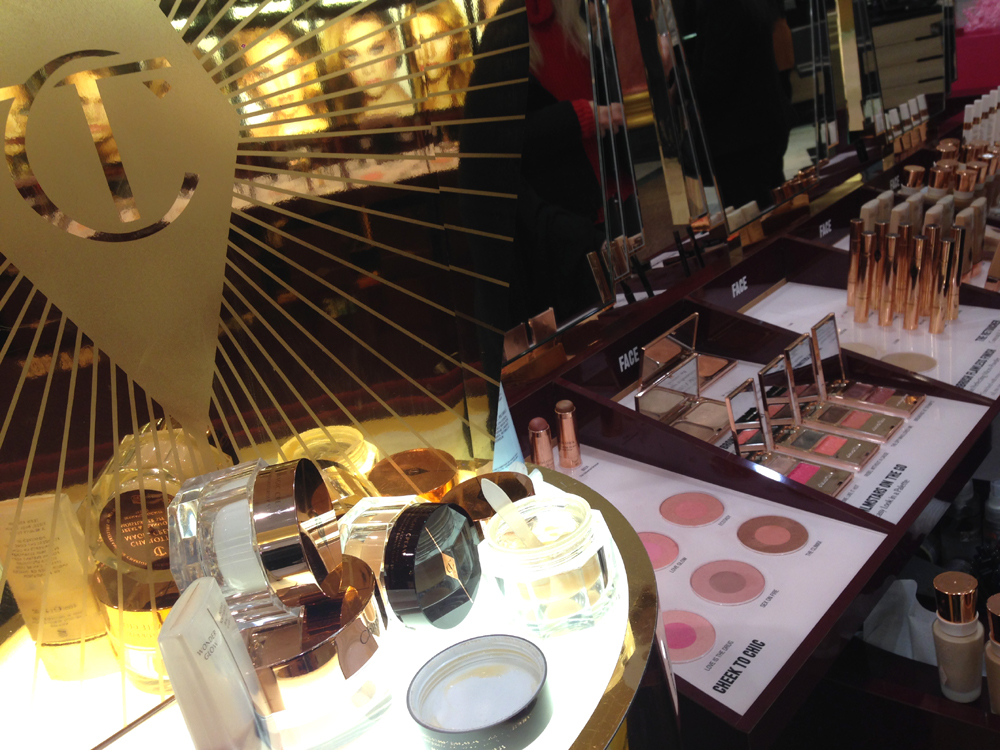 Charlotte Tilbury skincare and makeup