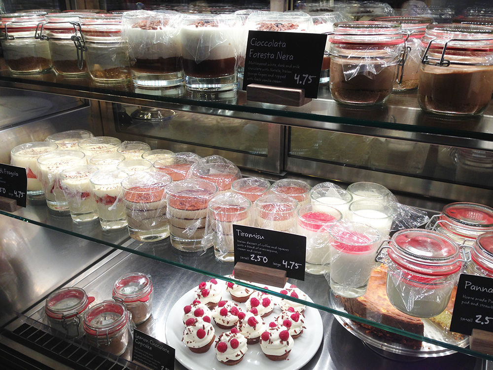 Vapiano desserts