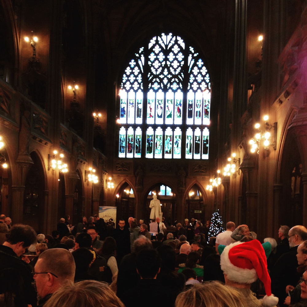 John Rylands Manchester carol concert