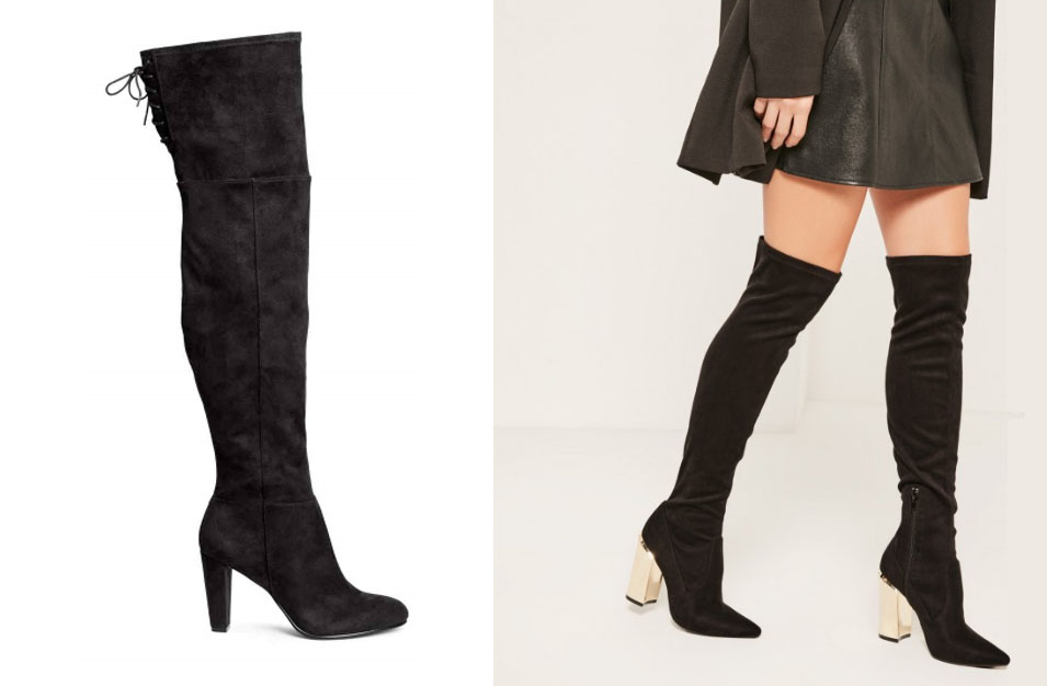 AW16 over the knee boots