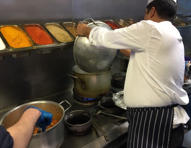 Zouk cookery school chef