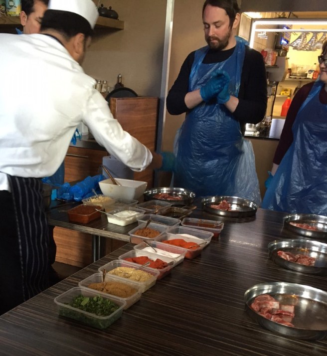 Zouk cookery school starters