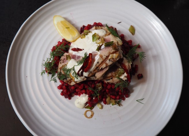 Jamie's Italian - Tuna steak special