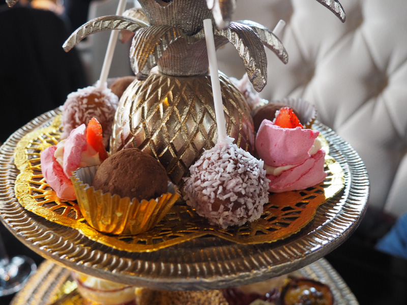 High tea sweet course