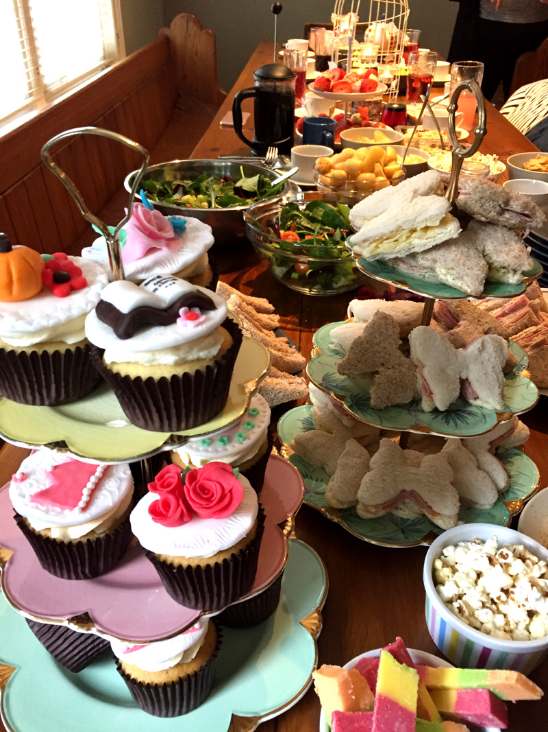 Fairytale themed afternoon tea