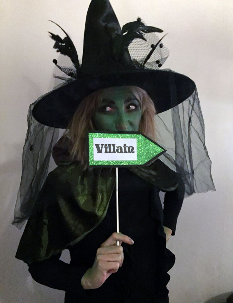 Photo booth villain