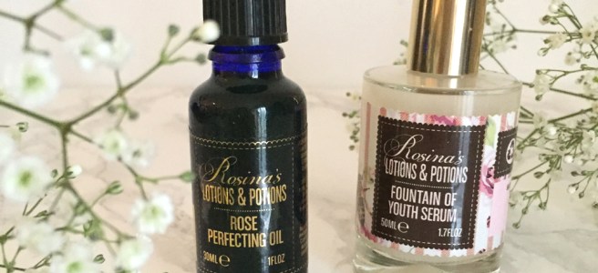 Rosina's Lotions and Potions skincare products