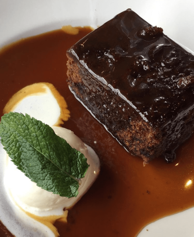 sticky toffee pudding