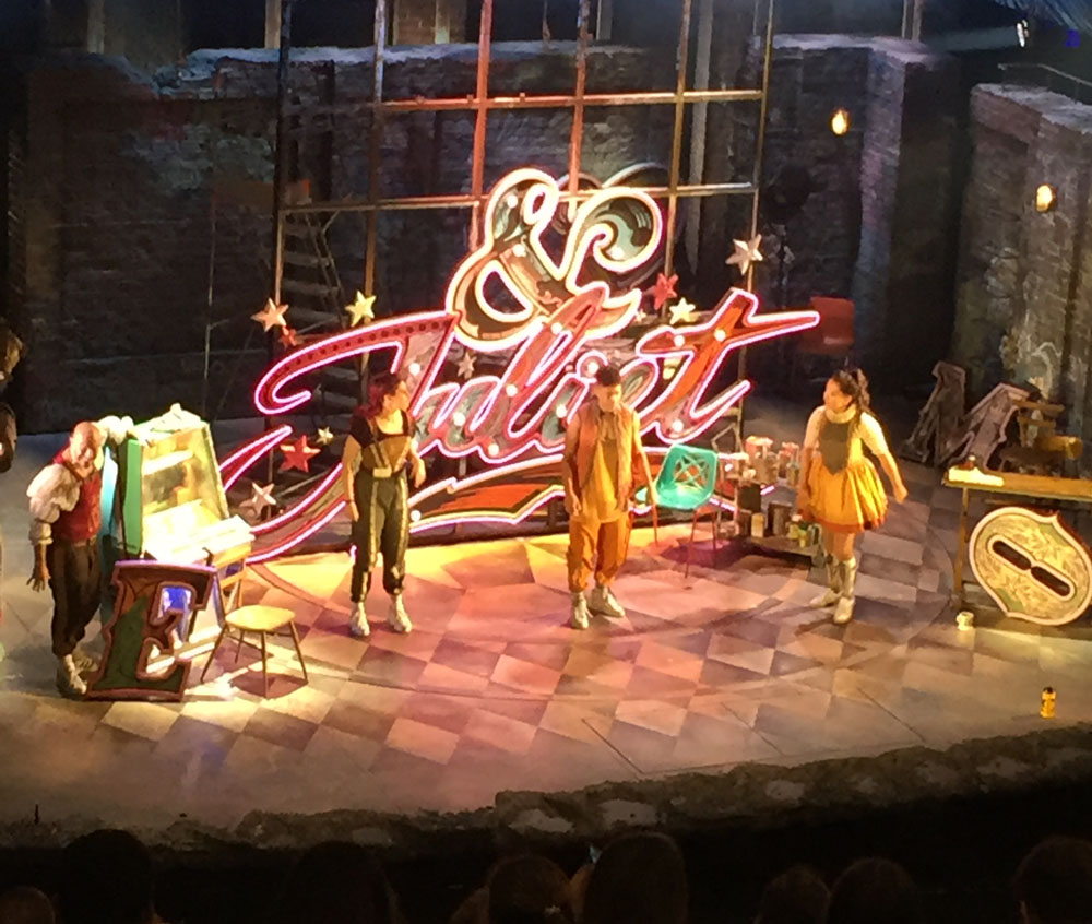 And Juliet Musical theatre review