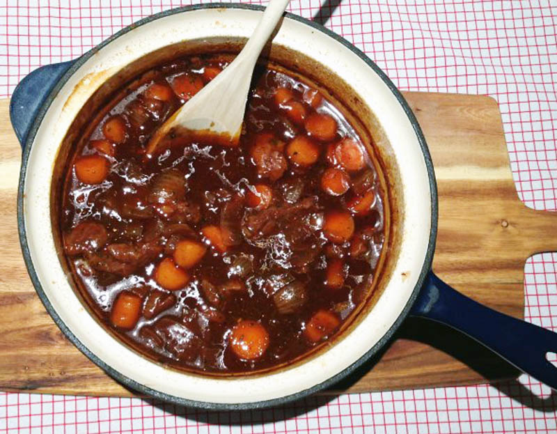 Beef and ale casserole