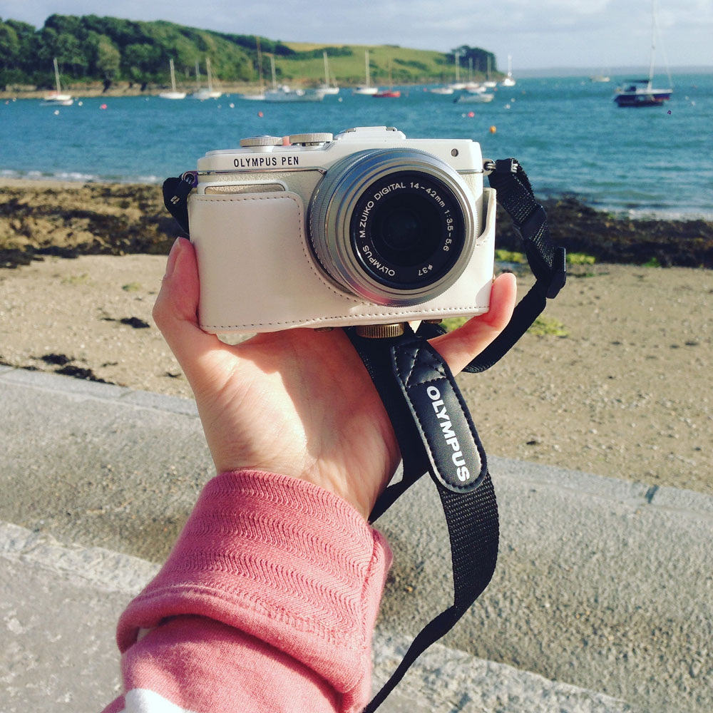 Olympus Pen by the sea