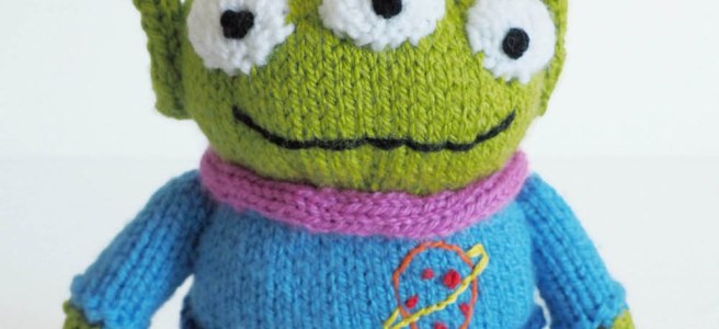 Toy Story Alien Knitting Pattern