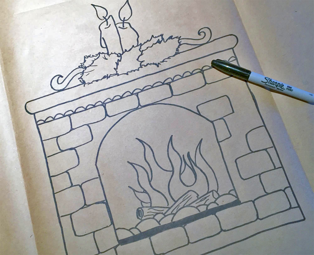 Brown paper Christmas wrapping ideas