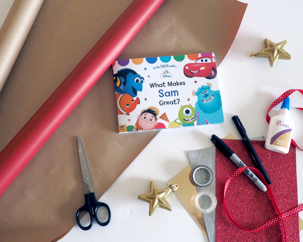 How to gift wrap a book